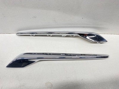 Молдинг хром решётка решётка правая левая opel crossland x 17- фото №1