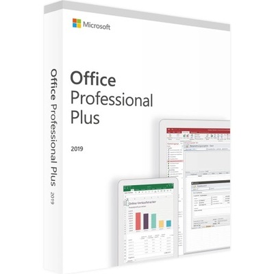 Microsoft Office 2019 Professional Box 1 PC / licencja wieczysta