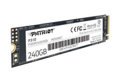 Dysk SSD P310 240GB M.2 2280 1700/1000 PCIe NVMe