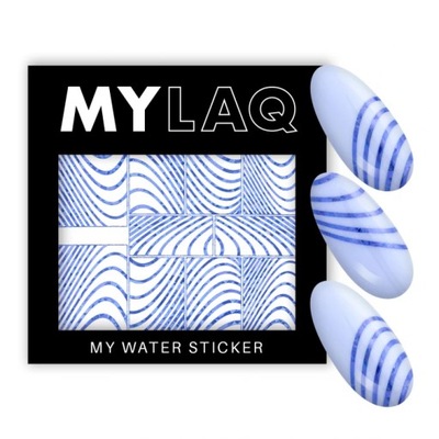 MYLAQ Naklejki Wodne Do Paznokci - Water Sticker 9