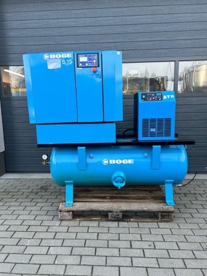 КОМПРЕССОР ВИНТОВОЙ BOGE 11KW 1.45M3/MIN 10 BAR. KAESER ATLAS