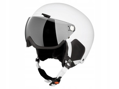 Kask narciarski i snowboardowy Crivit S/M biały 55 - 59 cm