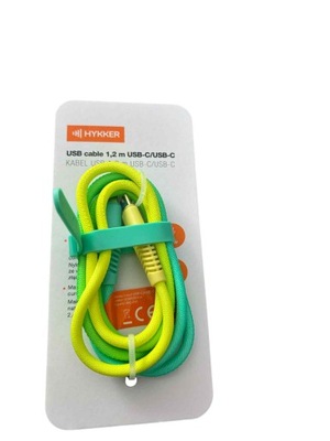 Kabel Hykker USB typ C - USB typ C 1,2 m