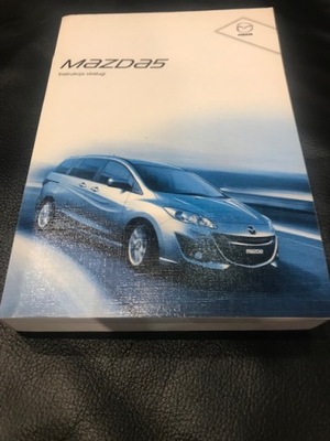 Instrukcja obsługi MAZDA 5 / CW / 2010-