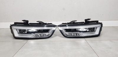 AUDI Q3 LIFT 8U ŽIBINTAS DEŠINIOJI KAIRĖ FULL LED KOMPLEKTAS 8U0941034 8U0941033 