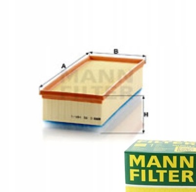 Mann-filter c 35 160/1 фільтр повітря фото №1