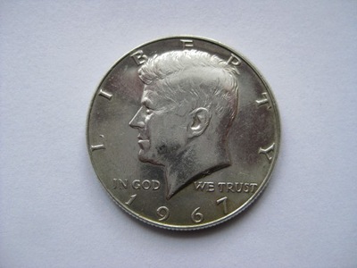 Half Dollar - 1967 r. - srebro