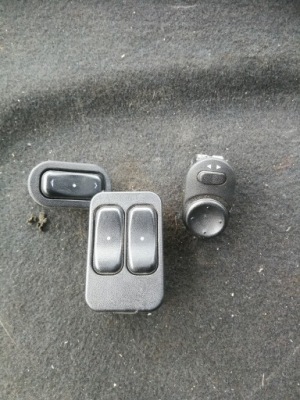 Opel astra g ii панель кнопка кнопка вікон задня l+p фото №1