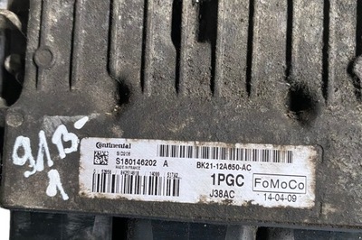 Бортовой компьютер двигателя ford transit custom minibus / passenger bk2112a650ac 2.2l фото №1