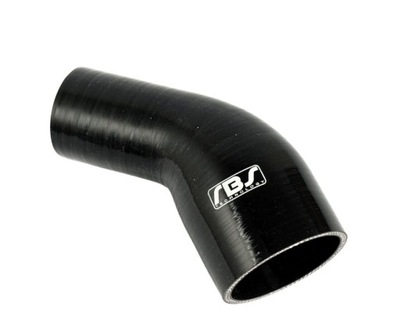 Колено redukcyjne силиконовый 45" 76-63mm rbs фото №1