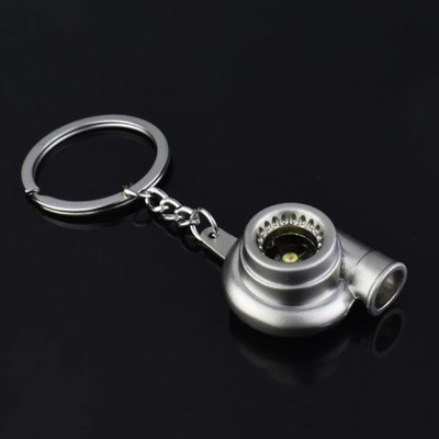 МИНИ ТУРБИНЫ ТУРБИНЫCHARGER KEYCHAIN SPINNING TURBINE KEY CHAIN RING KEY~29507