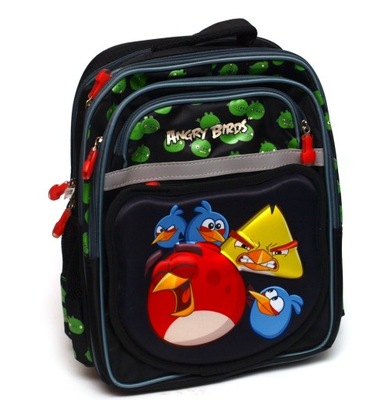 Plecak szkolny wielokomorowy Angry Birds Derform