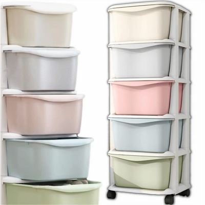 MŰANYAG TÁROLÓ POLC JÁTÉK KOSÁR FIÓK