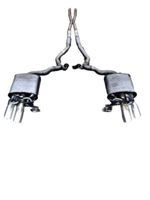 Ford mustang gt 5.0 2019 r гасник вихлоп активний фото №1