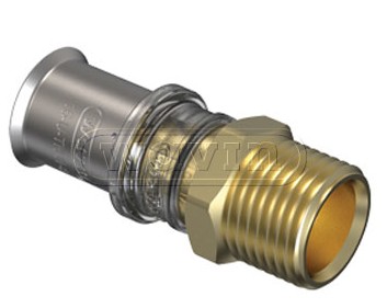 Wavin złączka 16x1/2" gwint zewnętrzny Tigris M5