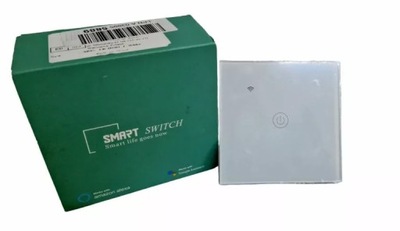 DOTYKOWY WŁĄCZNIK SMART WIFI ALEXA GOOGLE BIAŁY