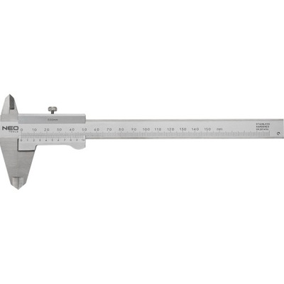 Suwmiarka z certyfikatem DIN, 150 mm, stal nierdze