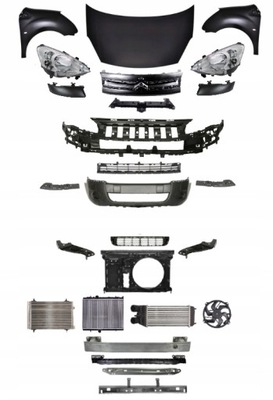 Citroen berlingo ii 2 2008-2012 kompletny перед фото №1