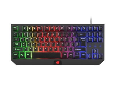 KLAWIATURA PRZEWODOWA FURY HURRICANE TKL RGB