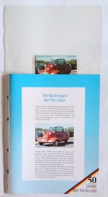 Niemcy Telekarta DIE KLEINWAGEN DER 50er JAHRE.