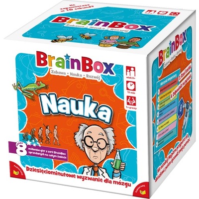 GRA BRAINBOX NAUKA zabawa nauka rozwój