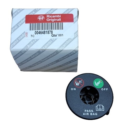 Оригінал вимикач подушка безпеки 46481878 alfa romeo 166 фото №1