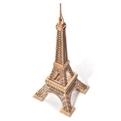 Drewniane puzzle 3D Little Story Wieża Eiffla
