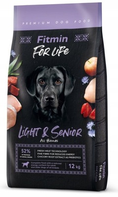 Fitmin dog For Life Light & Senior 12kg