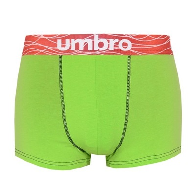 Umbro Bokserki Męskie 224646 ZIELONE XL