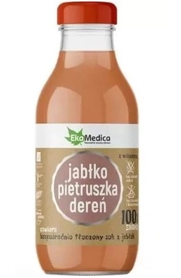 Sok 100% jabłko pietruszka dereń, 300 ml