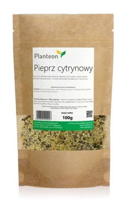 Aromatyczny pieprz cytrynowy do ryb i warzyw100g