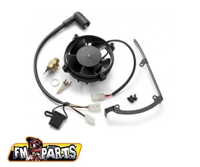 FM-PARTS JUEGO DE VENTILADOR DEL RADIADOR JUEGO CONVIENE PARA KTM/HUSQVARNA 08-17 CON  