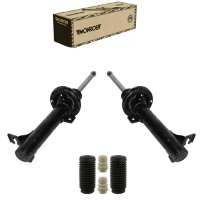 Амортизаторы перед + защита отбойники ford fiesta v mk6 mazda 2 фото №1