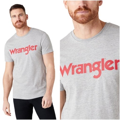 WRANGLER SS TEE MĘSKI T-SHIRT KOSZULKA LOGO M