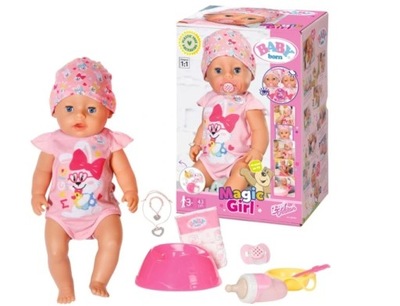 BABY BORN LALKA INTERAKTYWNA MAGIC GIRL 43 CM