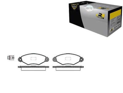 Тормозные колодки тормозные nissan kubistar renault kangoo 18 фото №1