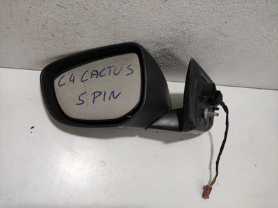 Citroen c4 cactus дзеркало ліва 5 pin фото №1