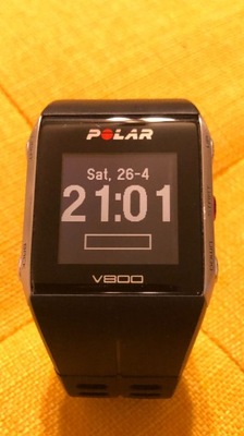 Zegarek sportowy Polar V800 HR czarny