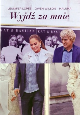 WYJDŹ ZA MNIE Jennifer Lopez Owen Wilson DVD FOLIA