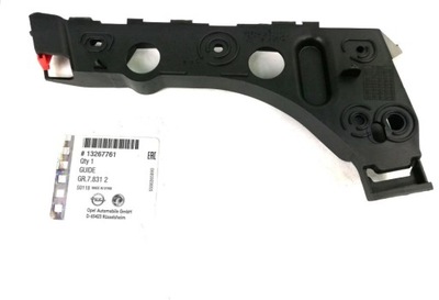 SOPORTES DE PARAGOLPES IZQUIERDO PARTE DELANTERA DELANTERO OPEL MERIVA B GM  