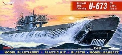 Zestaw do sklejania - U-Boot U-673 VIIC