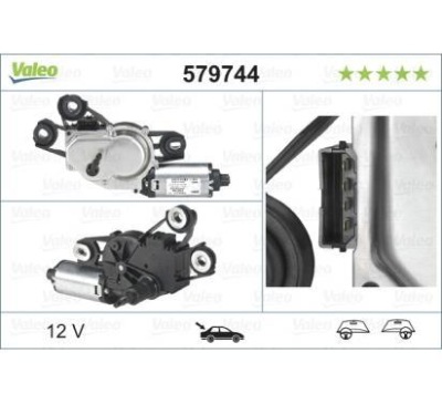 Valeo двигатель дворники задняя задний seat leon 1p1 фото №1