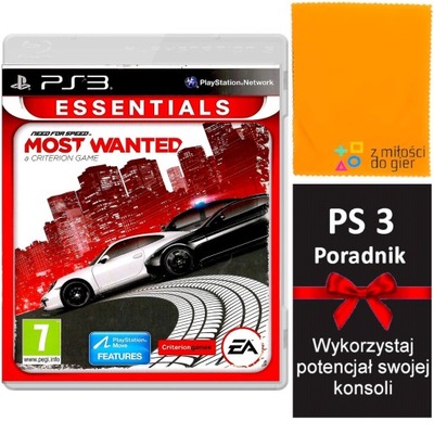 gra na PS3 NFS NEED FOR SPEED MOST WANTED ścigaj się i stań się MOST WANTED