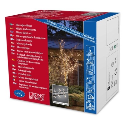 L6550 KONSTSMIDE ŁAŃCUCH ŚWIETLNY MINILAMPKI