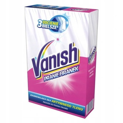 Vanish proszek wybielający do firanek 400g