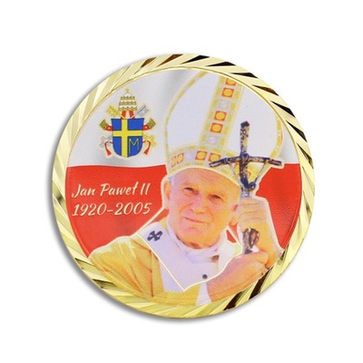 Medal, Coin 100.r. urodzin Świętego Jana Pawła II
