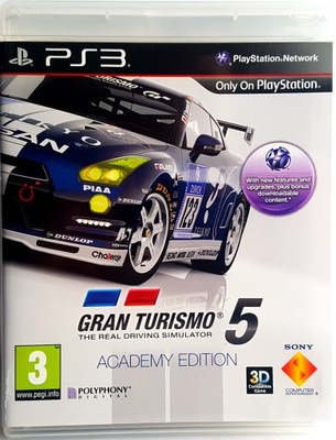 GRAN TURISMO 5 ACADEMY EDITION PL PakietySAMOCHDÓW