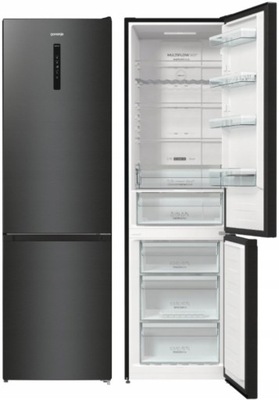 LODÓWKA GORENJE NRK620EABXL4 NO FROST CZARNA 200CM