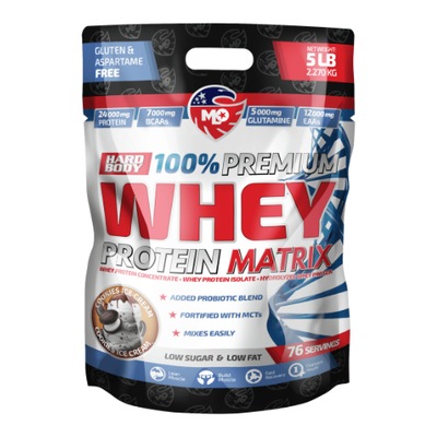 Białko WPI+WPH+WPC MLO Whey Protein Matrix Czekolada 2270g