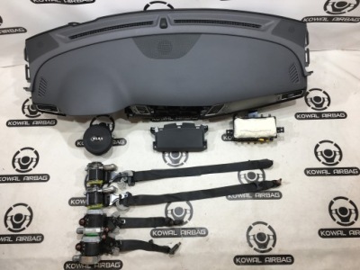 Kia niro приборная панель консоль подушка безопасности подушки безопасности ремни оригинал демонтаж фото №1
